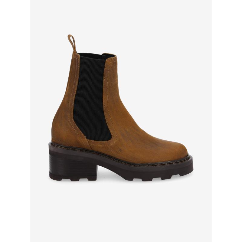 MIKE CHELSEA - OIL SUEDE - CHESTNUT